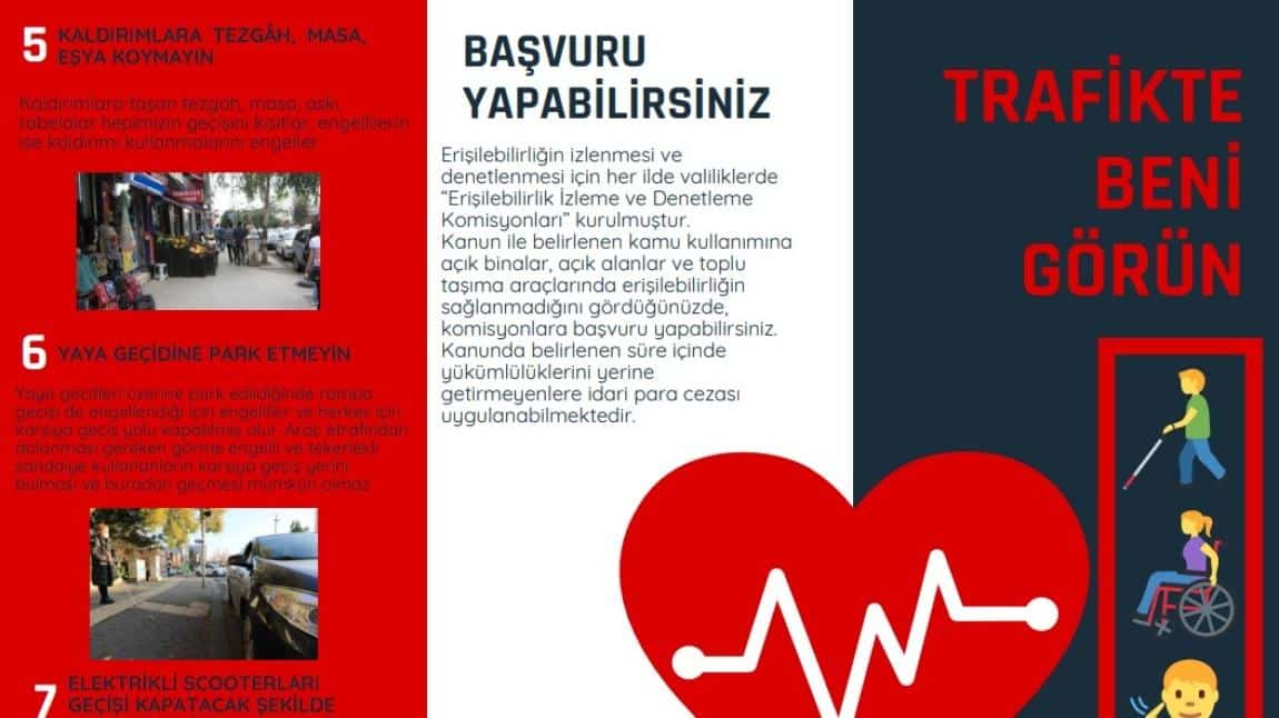 Engelli ve yaşlı bireylerin trafik güvenliğinin sağlanması...